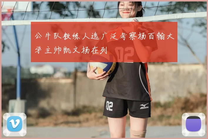 公牛队教练人选广泛考察杨百翰大学主帅凯文杨在列