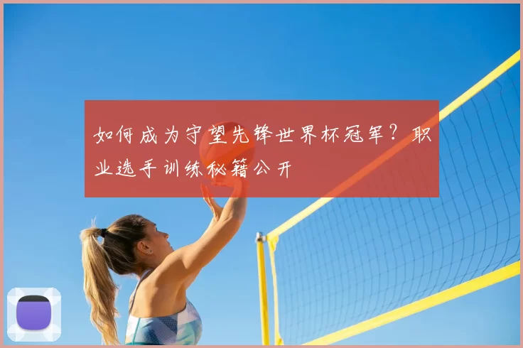 如何成为守望先锋世界杯冠军?职业选手训练秘籍公开